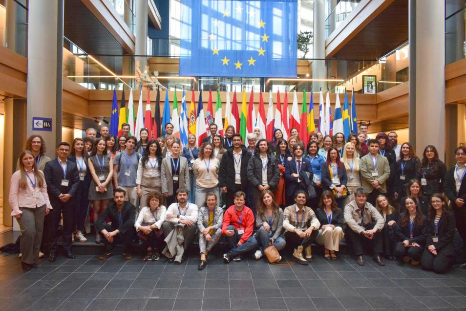 Gli studenti e le studentesse presenti all'iniziativa